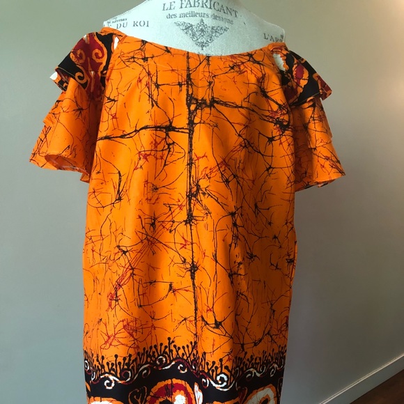 COPY - COPY - African print shift dress - Picture 4 of 6